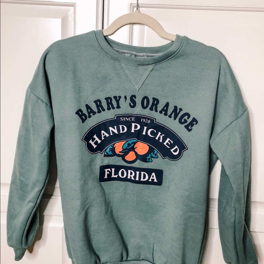 Barry’s Orange Crewneck